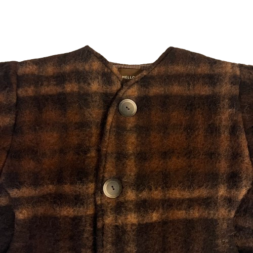 "Claire" coat, Chestnut