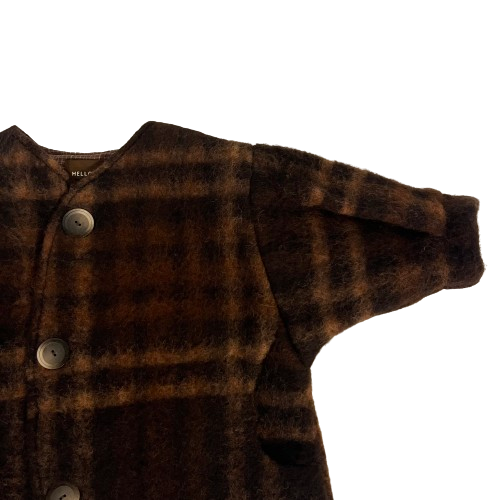 "Claire" coat, Chestnut