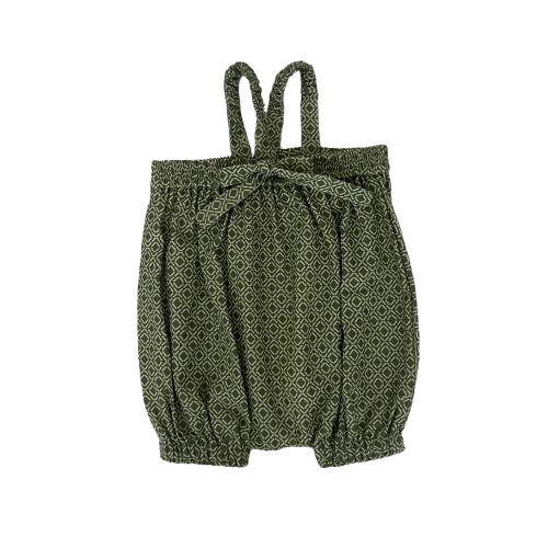 "Dalston" Bloomers,  Green diamond