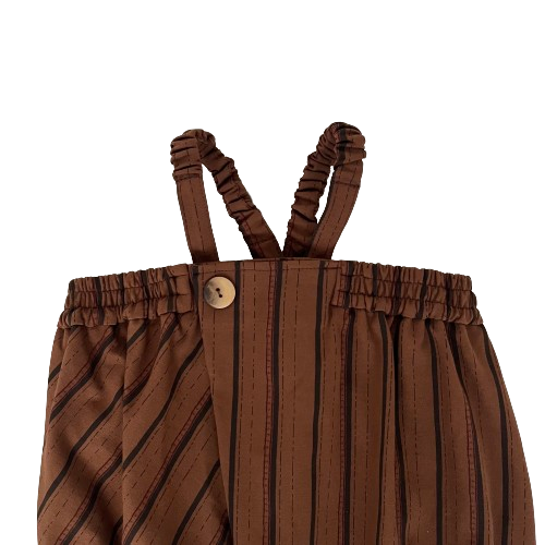 "Dalston" Bloomers,  Stripy brown