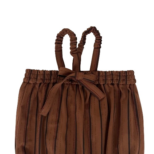 "Dalston" Bloomers,  Stripy brown