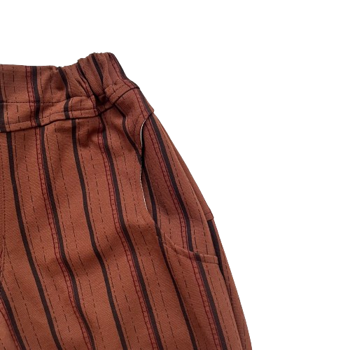 "Luca" panta, Stripy brown