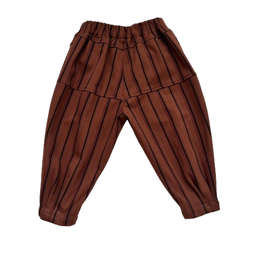 "Luca" panta, Stripy brown