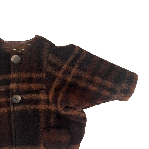 "Lucien" coat, Chestnut