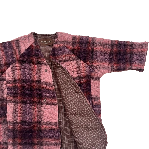 "Lupo" kimono coat, Rosa Q