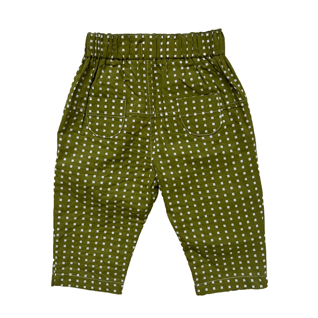 Trousers Matcha Quadri